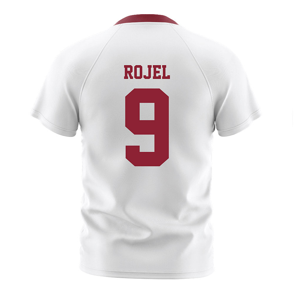 Boston College - NCAA Men's Soccer : Nikolai Rojel - White Soccer Jersey-1