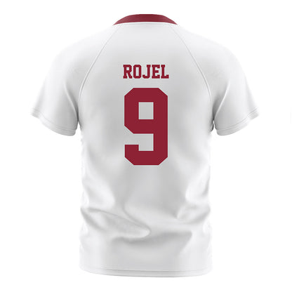 Boston College - NCAA Men's Soccer : Nikolai Rojel - White Soccer Jersey-1