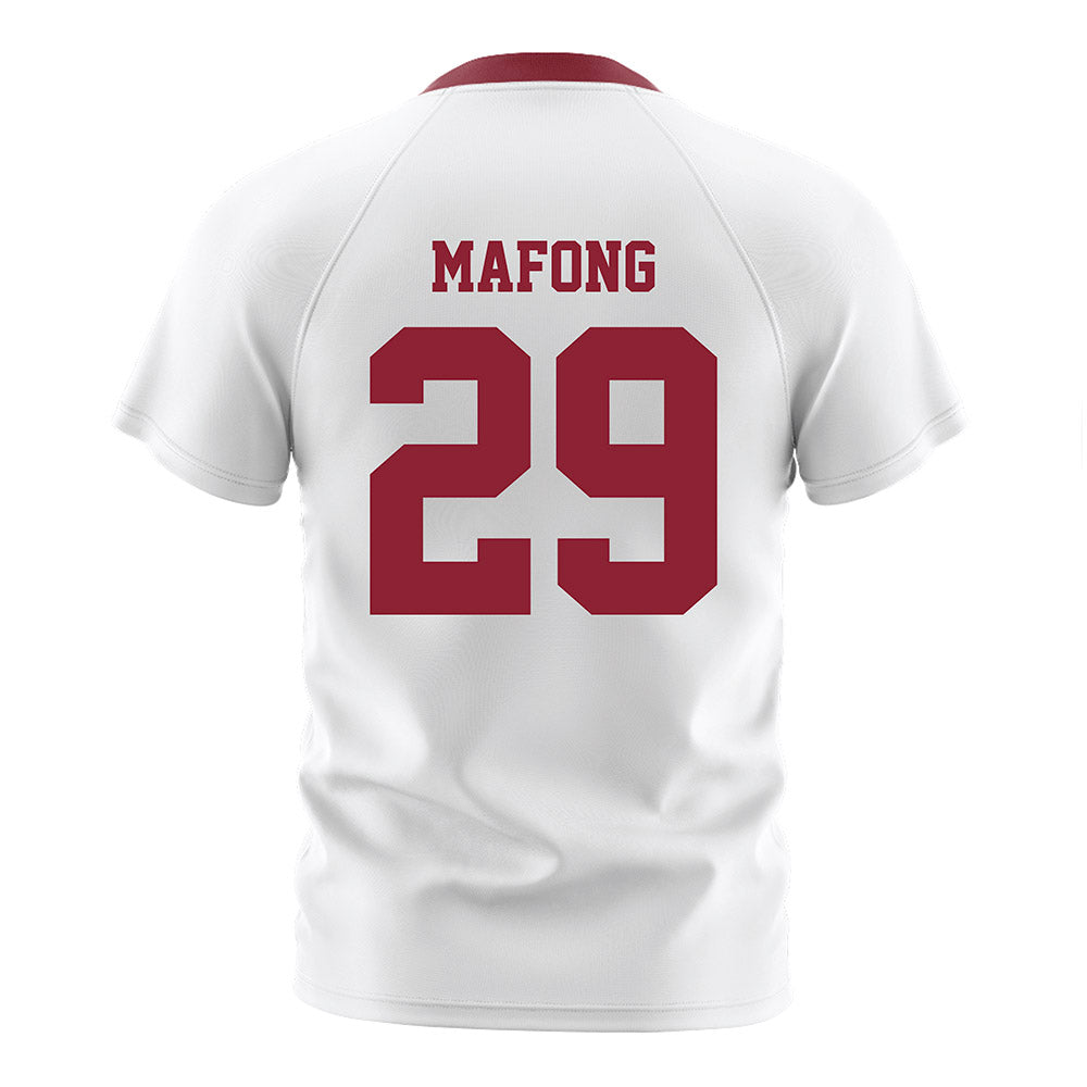 Boston College - NCAA Men's Soccer : Dylan Mafong - White Soccer Jersey-1
