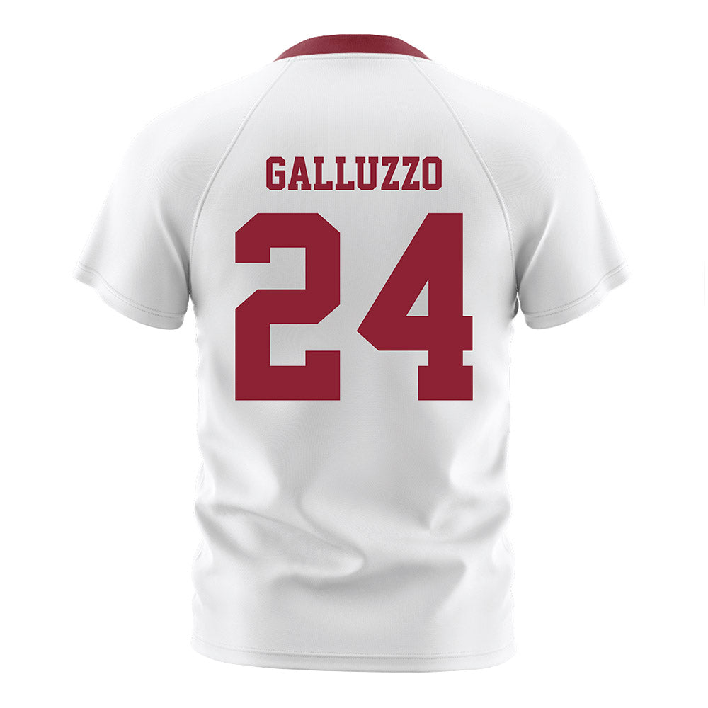 Boston College - NCAA Men's Soccer : Devon Galluzzo - White Soccer Jersey-1