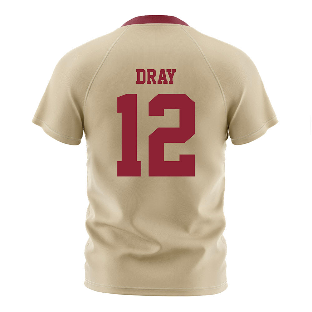 Boston College - NCAA Women's Soccer : Amalia Dray - Gold Soccer Jersey