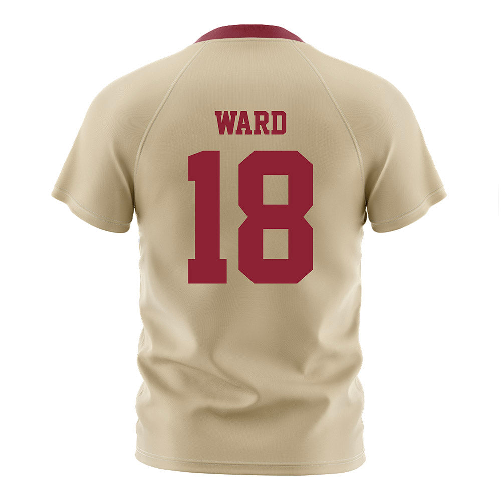 Boston College - NCAA Women's Soccer : Sienna Ward - Gold Soccer Jersey-1