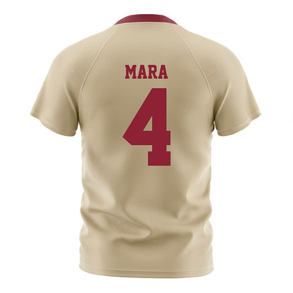 Boston College - NCAA Women's Soccer : Emily Mara - Gold Soccer Jersey-1