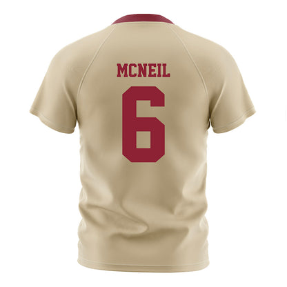 Boston College - NCAA Women's Soccer : Ava McNeil - Gold Soccer Jersey