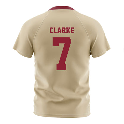 Boston College - NCAA Women's Soccer : Georgina Clarke - Gold Soccer Jersey