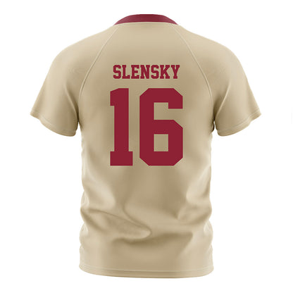 Boston College - NCAA Women's Soccer : Ellyson Slensky - Gold Soccer Jersey