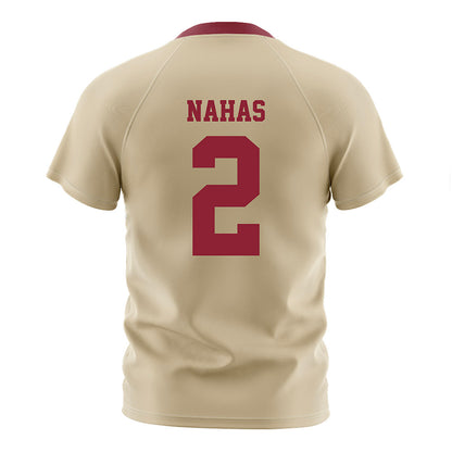 Boston College - NCAA Women's Soccer : Eva Nahas - Gold Soccer Jersey