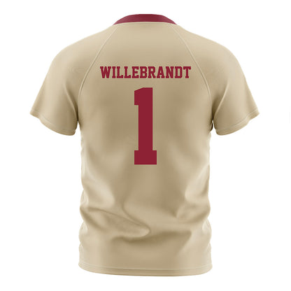 Boston College - NCAA Women's Soccer : Wiebke Willebrandt - Gold Soccer Jersey