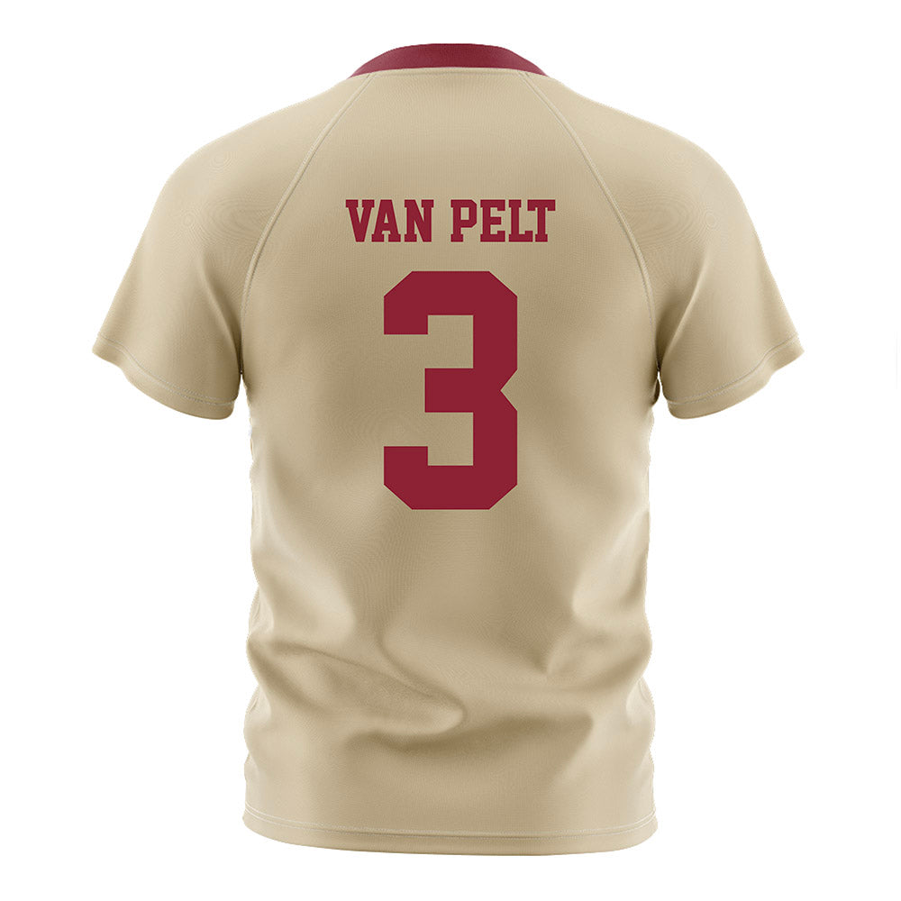 Boston College - NCAA Women's Soccer : Delaney Van Pelt - Gold Soccer Jersey-1