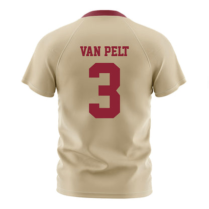 Boston College - NCAA Women's Soccer : Delaney Van Pelt - Gold Soccer Jersey-1