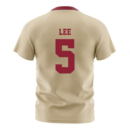 Boston College - NCAA Women's Soccer : Milla Lee - Gold Soccer Jersey-1