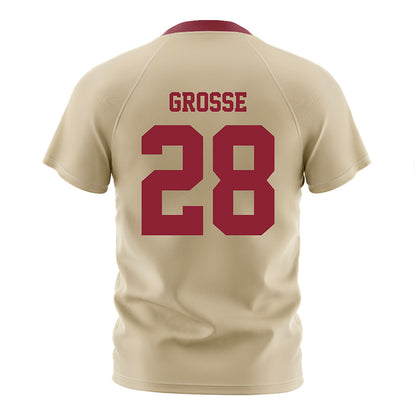 Boston College - NCAA Women's Soccer : Natalie Grosse - Gold Soccer Jersey