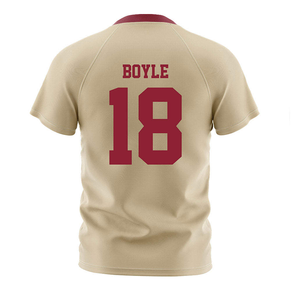 Boston College - NCAA Women's Soccer : Shea Boyle - Gold Soccer Jersey