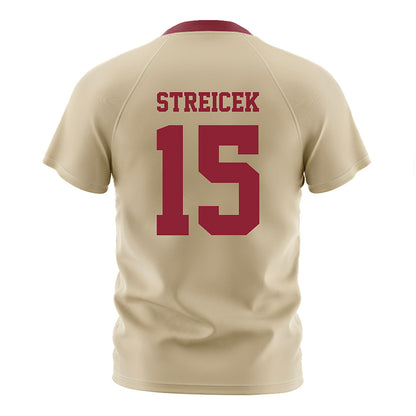 Boston College - NCAA Women's Soccer : Aislin Streicek - Gold Soccer Jersey