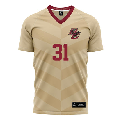 Boston College - NCAA Women's Soccer : Casey Van Pelt - Gold Soccer Jersey