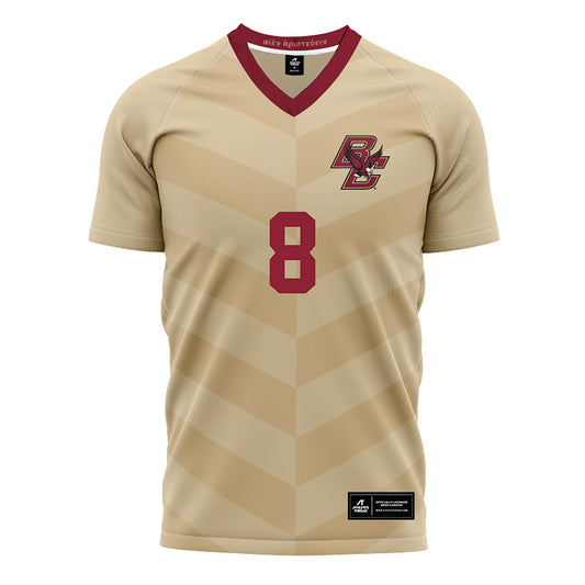 Boston College - NCAA Women's Soccer : Bella Douglas - Gold Soccer Jersey-0