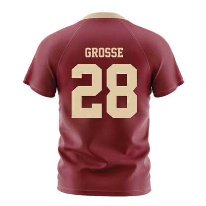 Boston College - NCAA Women's Soccer : Natalie Grosse - Maroon Soccer Jersey