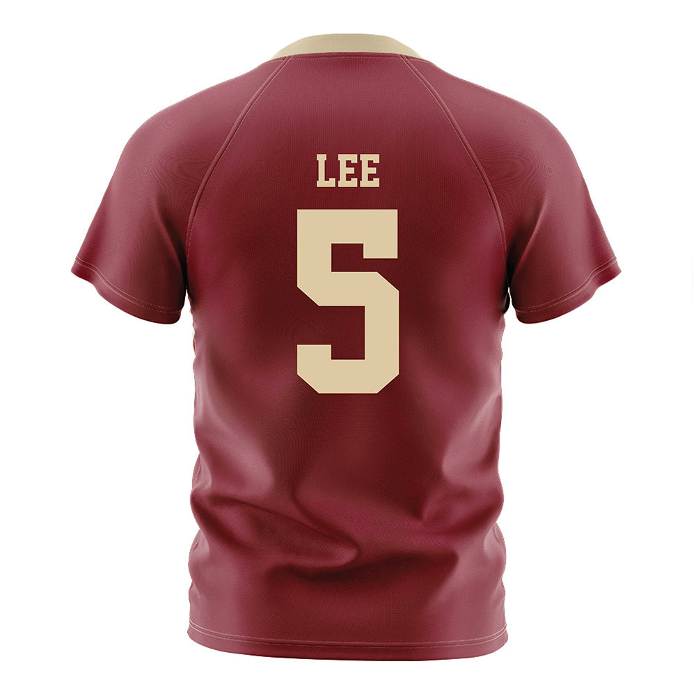 Boston College - NCAA Women's Soccer : Milla Lee - Maroon Soccer Jersey-1