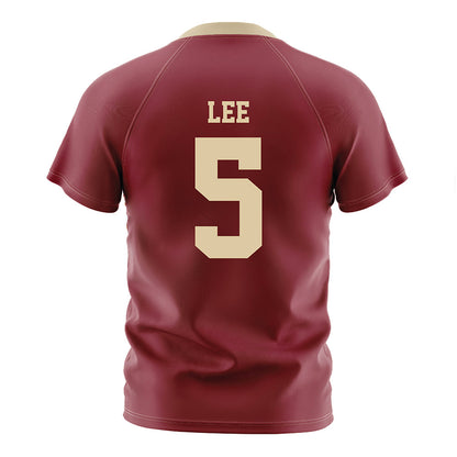 Boston College - NCAA Women's Soccer : Milla Lee - Maroon Soccer Jersey-1