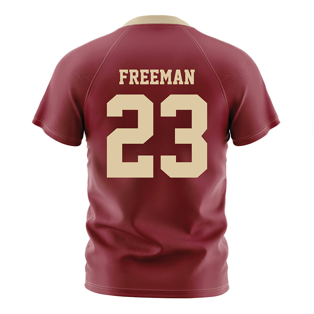 Boston College - NCAA Women's Soccer : Elsa Freeman - Maroon Soccer Jersey-1