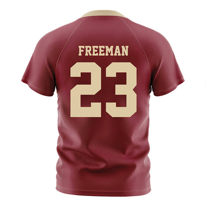 Boston College - NCAA Women's Soccer : Elsa Freeman - Maroon Soccer Jersey-1