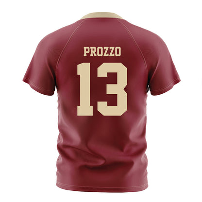 Boston College - NCAA Women's Soccer : Riley Prozzo - Maroon Soccer Jersey