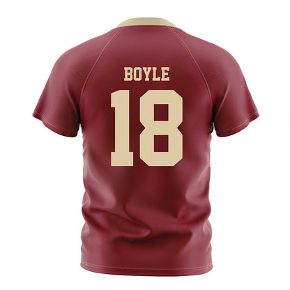 Boston College - NCAA Women's Soccer : Shea Boyle - Maroon Soccer Jersey