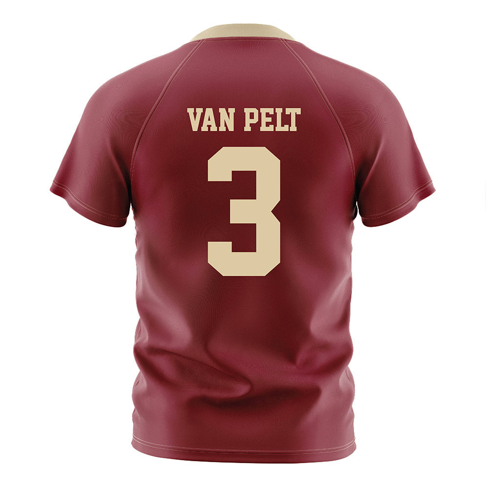 Boston College - NCAA Women's Soccer : Delaney Van Pelt - Maroon Soccer Jersey-1