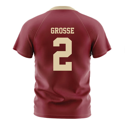 Boston College - NCAA Women's Soccer : Natalie Grosse - Maroon Soccer Jersey-1