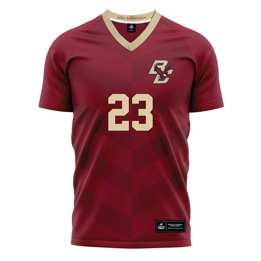 Boston College - NCAA Women's Soccer : Grace Courter - Maroon Soccer Jersey