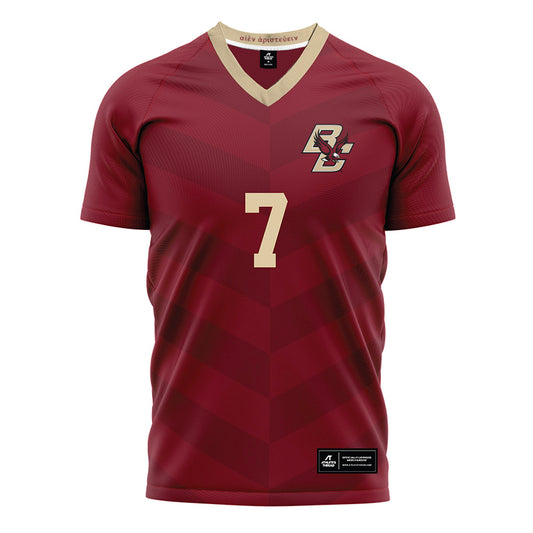 Boston College - NCAA Women's Soccer : Georgina Clarke - Maroon Soccer Jersey-0
