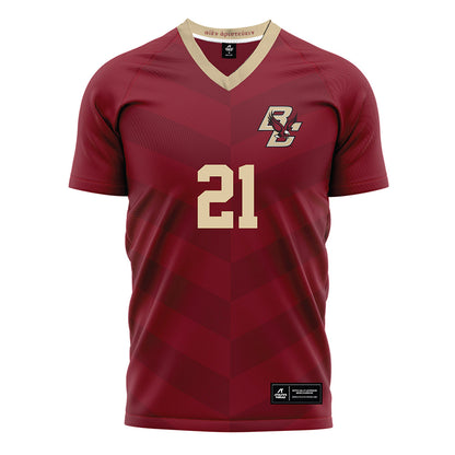 Boston College - NCAA Women's Soccer : Anndi Wright - Maroon Soccer Jersey-0