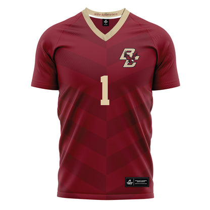 Boston College - NCAA Women's Soccer : Wiebke Willebrandt - Maroon Soccer Jersey