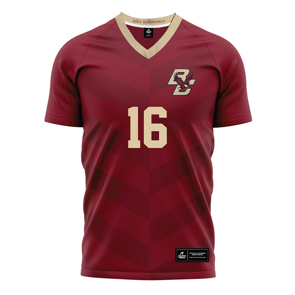 Boston College - NCAA Women's Soccer : Ellyson Slensky - Maroon Soccer Jersey-0