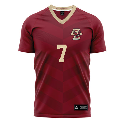 Boston College - NCAA Women's Soccer : Georgina Clarke - Maroon Soccer Jersey