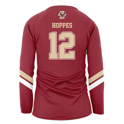 Boston College - NCAA Women's Volleyball : Sam Hoppes - Maroon Volleyball Jersey