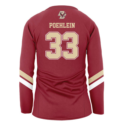 Boston College - NCAA Women's Volleyball : Isabelle Poehlein - Maroon Volleyball Jersey