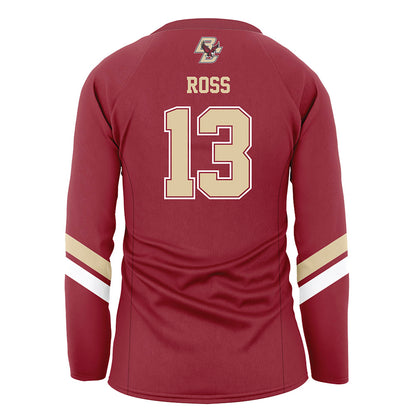 Boston College - NCAA Women's Volleyball : Audrey Ross - Maroon Volleyball Jersey