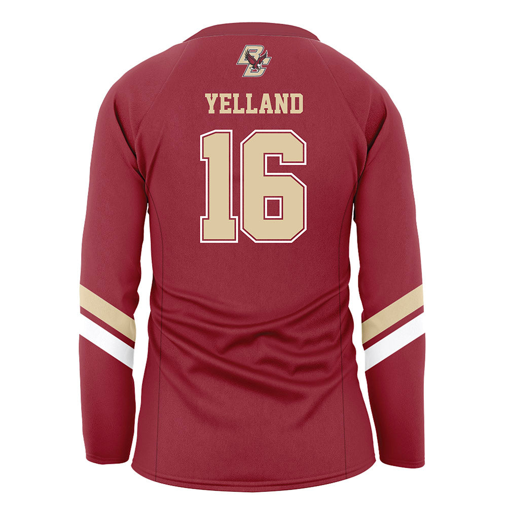 Boston College - NCAA Women's Volleyball : Brooklyn Yelland - Maroon Volleyball Jersey