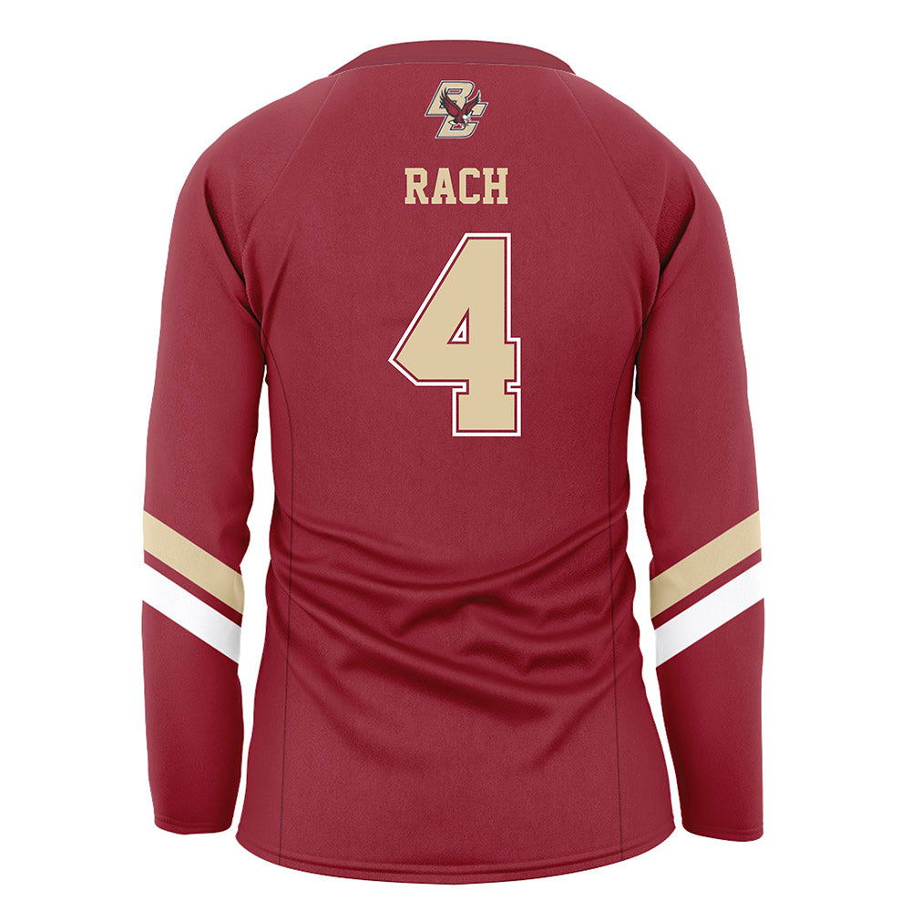 Boston College - NCAA Women's Volleyball : Danica Rach - Maroon Volleyball Jersey