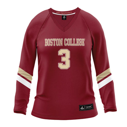 Boston College - NCAA Women's Volleyball : Chandler Swanson - Maroon Volleyball Jersey