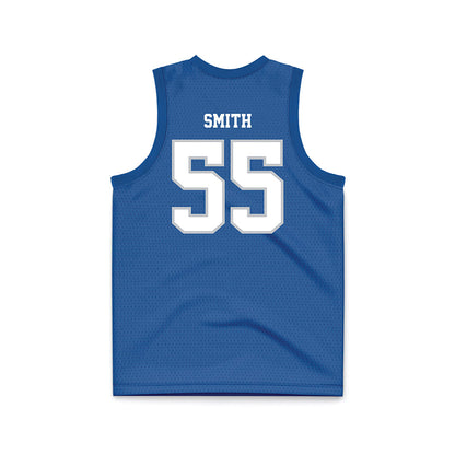 MTSU - NCAA Men's Basketball : Sean Smith - Blue Basketball Jersey-1