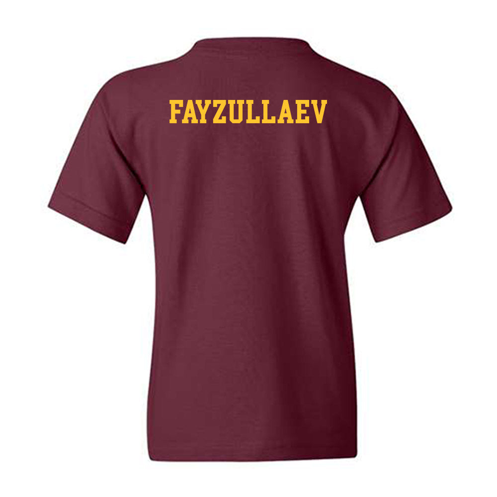 Arizona State - NCAA Wrestling : Azizbek Fayzullaev - Classic Shersey Youth T-Shirt-1