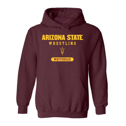 Arizona State - NCAA Wrestling : Melvin Whitehead - Classic Shersey Hooded Sweatshirt-0