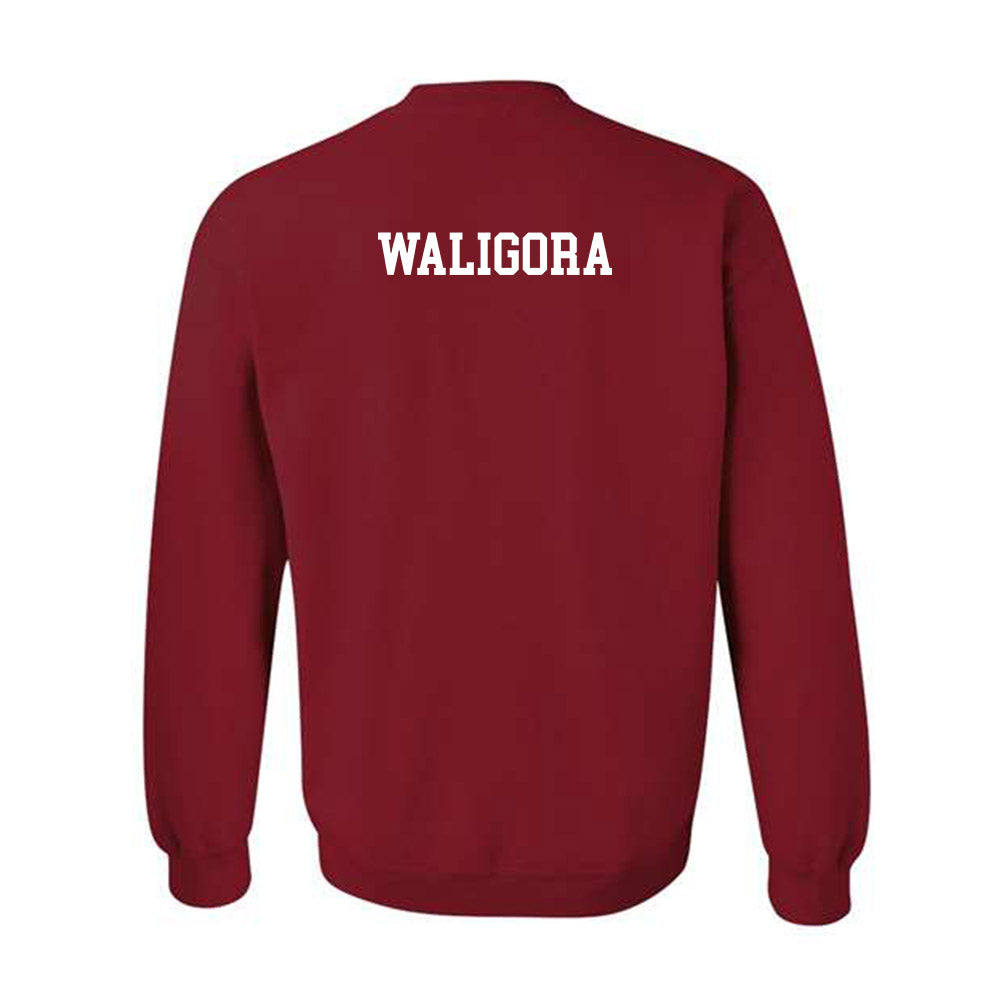 Arkansas - NCAA Women's Gymnastics : Mati Waligora - Classic Shersey Crewneck Sweatshirt-1