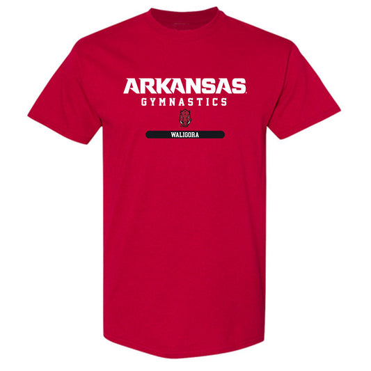 Arkansas - NCAA Women's Gymnastics : Mati Waligora - Classic Shersey T-Shirt-0