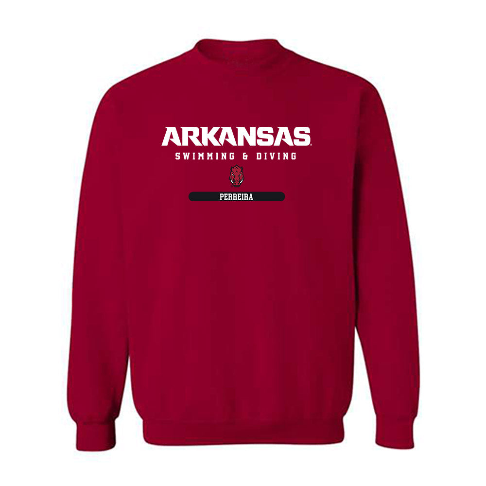 Arkansas - NCAA Women's Swimming & Diving : Isabella Perreira - Classic Shersey Crewneck Sweatshirt-0