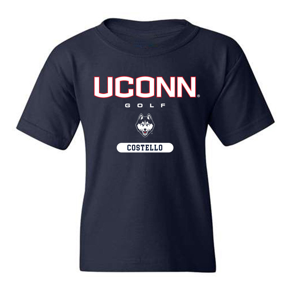 UConn - NCAA Men's Golf : Matthew Costello - Classic Shersey Youth T-Shirt