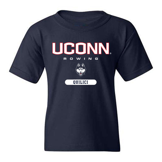 UConn - NCAA Women's Rowing : Mia Quilici - Classic Shersey Youth T-Shirt-0