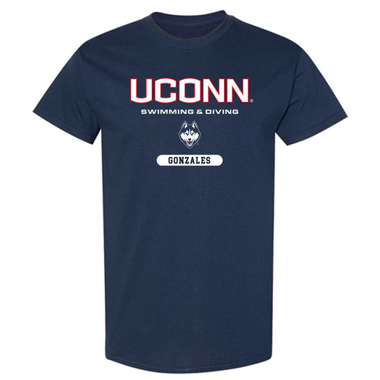 UConn - NCAA Women's Swimming & Diving : Lydia Gonzales - Classic Shersey T-Shirt-0